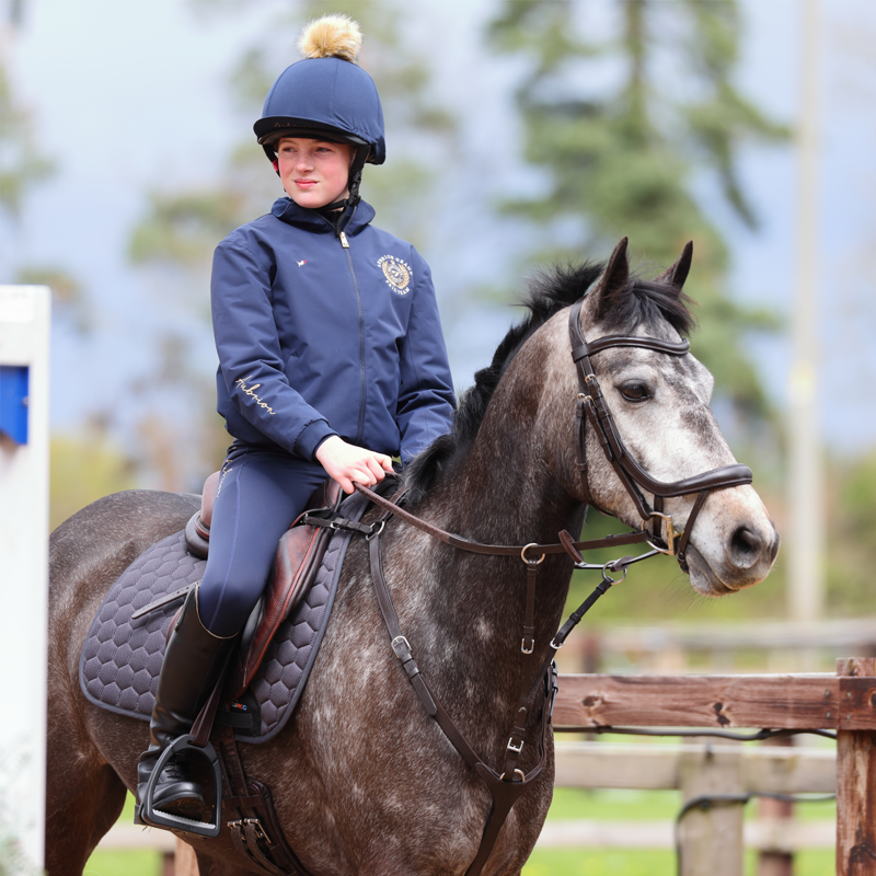 Aubrion Young Rider Team Jacket - Navy-3